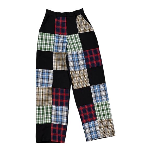 The Ragged Priest Error Plaid Patchwork Pants - Picture 4 of 7